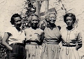 Grandmom (second from right) and her sisters